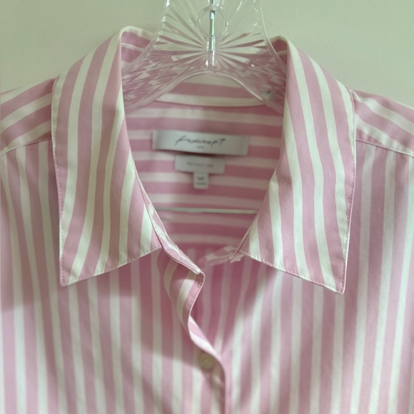 Foxcroft Wrinkle Free Shaped Blouse 14P - Picture 4 of 12